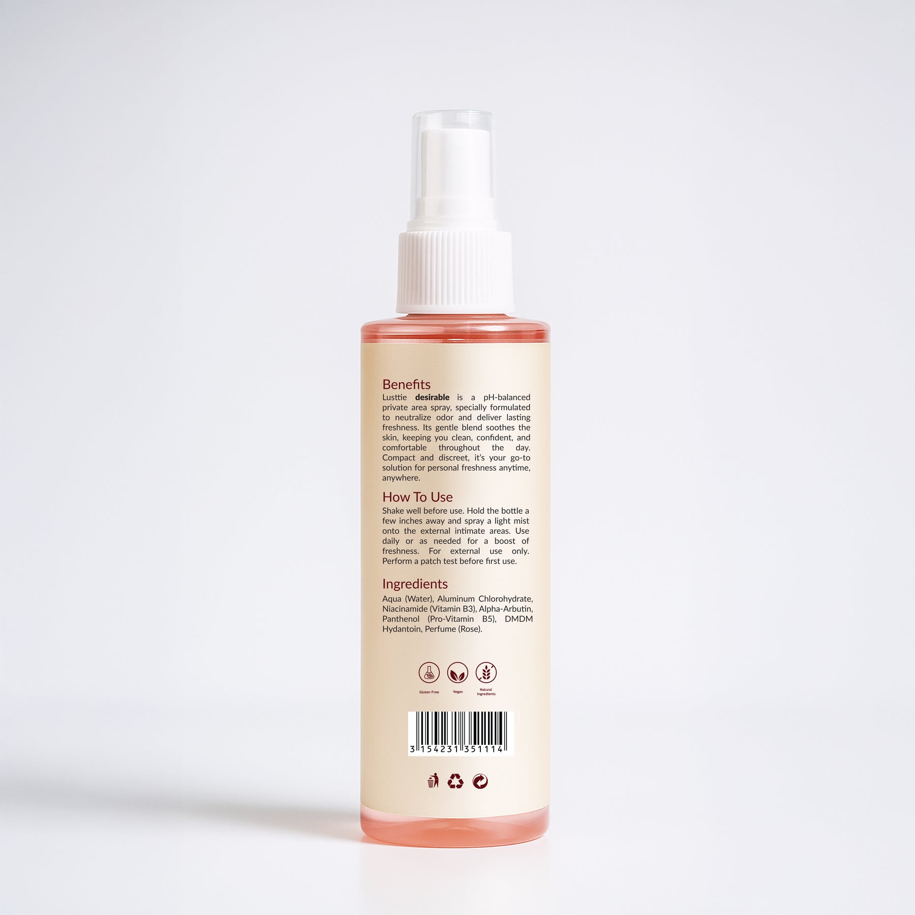 Desirable - Private Zone Spray